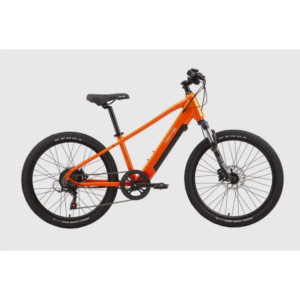 Velectrix Hurricane 24" Kids E-Bike - 34Cm, Orange 1