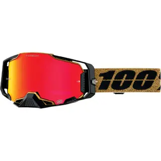 100% Percent Armega Glory Hiper Red Mirror Goggles 1