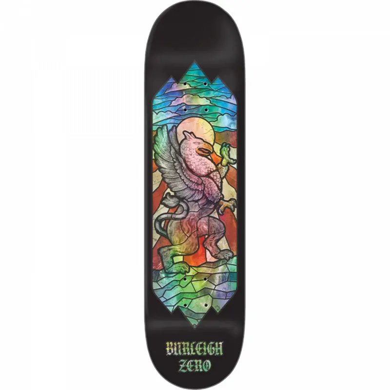 Zero 8.5" Burleigh Stained Glass Griffin Skateboard Deck 1