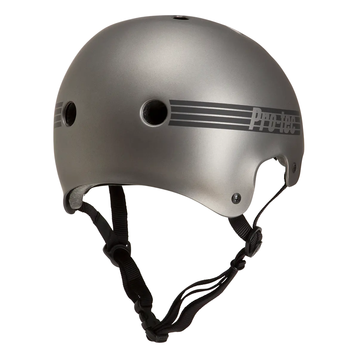 Protec - Old School (Metallic Gun Metal | Certified) 2