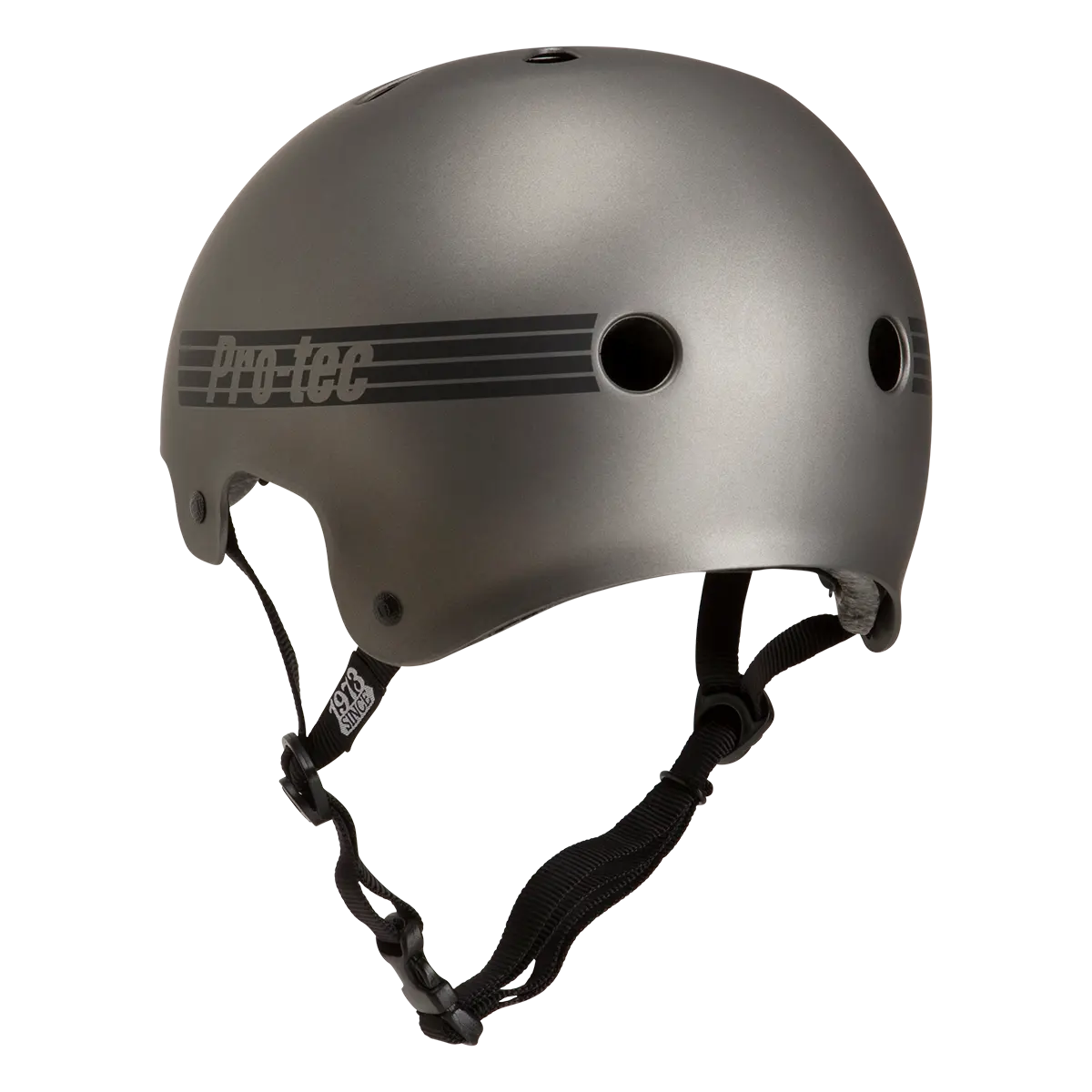 Protec - Old School (Metallic Gun Metal | Certified) 4