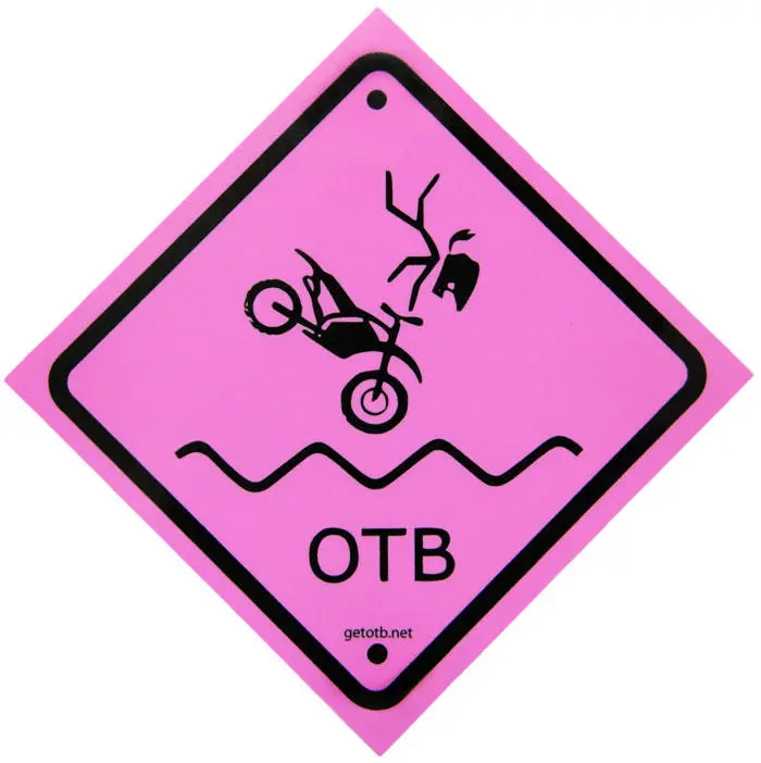 Otb Ladies Caution Sticker 1