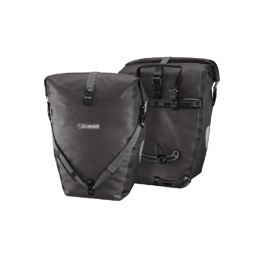 Ortlieb Back-Roller Plus Pair Pannier Bags Granite/Black 1