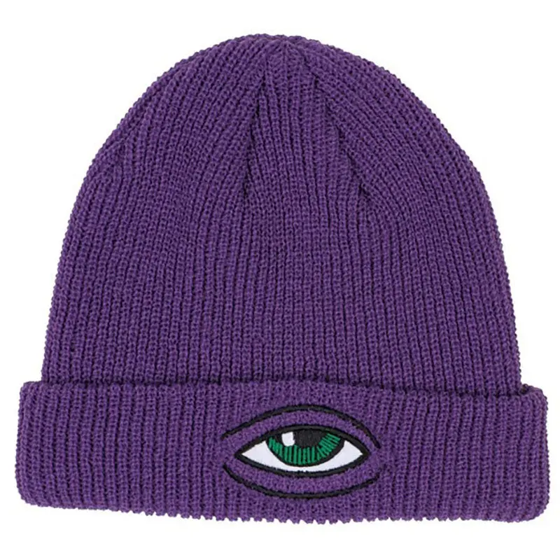 Toy Machine Purple Sect Eye Dock Beanie 1