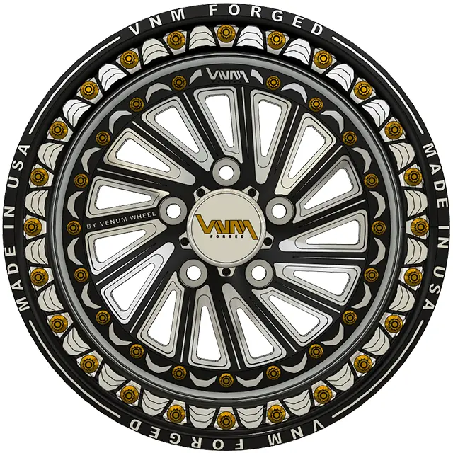 V-10 Beadlock Vnm Forged Aluminum Wheels Polaris Rzr Pro R S Xpedition 3