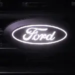 Putco Luminix White Led Emblem And Quick Connect - Fits Ford F250, F350, F450 17-25 W/O Camera And Halogen Headlights 1
