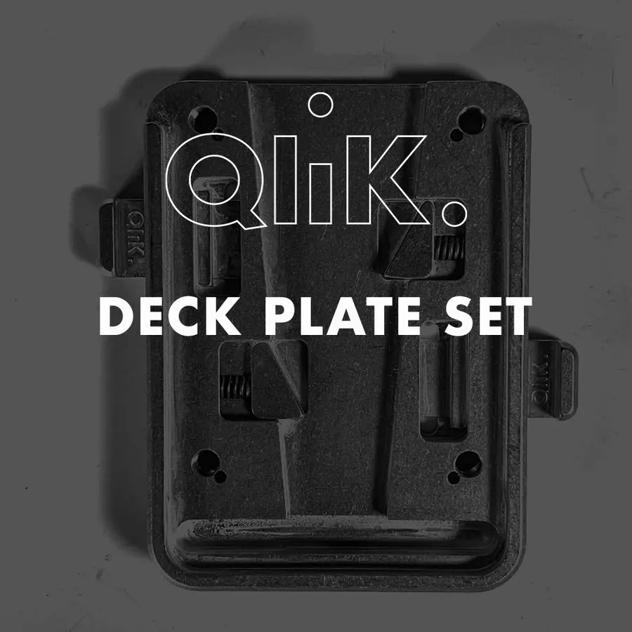 Qwiktruks - Quick Release System(Deck Plate Set, Set Of 2) 1