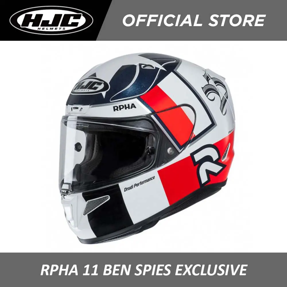 Hjc Helmets Rpha 11 Ben Spies Mc1 1