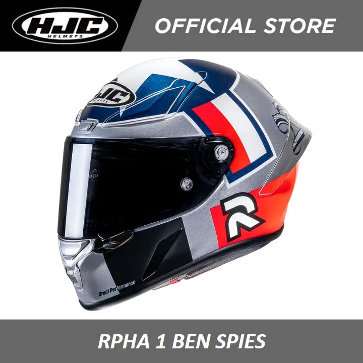 Hjc Helmets Rpha 1 Ben Spies Silverstar Mc21 1