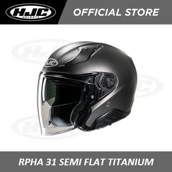 Hjc Helmets Rpha 31 Semi Flat Titanium 1