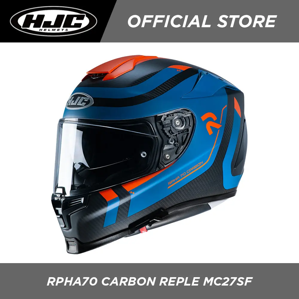 Hjc Helmets Rpha 70 Carbon Reple Mc27sf 1