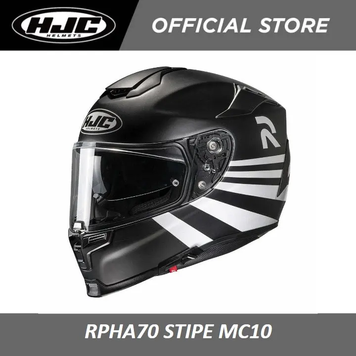 Hjc Helmets Rpha 70 Stipe Mc10sf 1