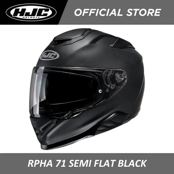 Hjc Helmets Rpha 71 Semi Flat Black 1