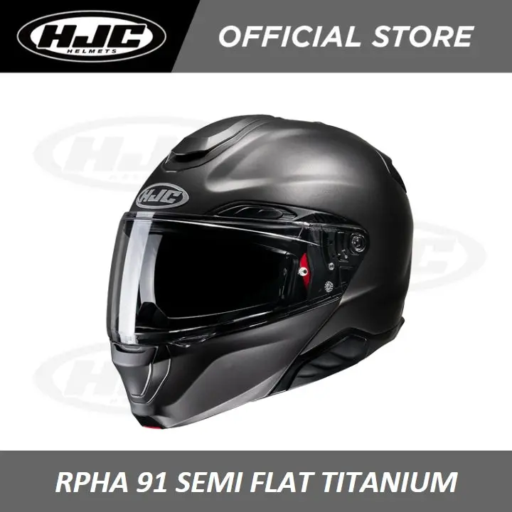 Hjc Helmets Rpha 91 Semi Flat Titanium 1
