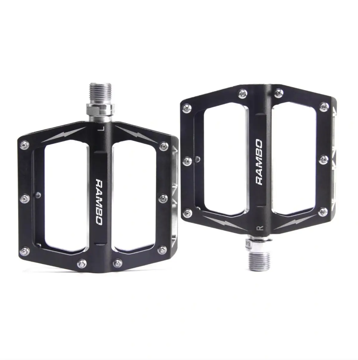 Rambo Large Platform Anti-Slip Pedals 1