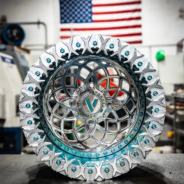 Ar-2 Billet Beadlock Ring Upgrade For Forged Wheels - Custom Made 1