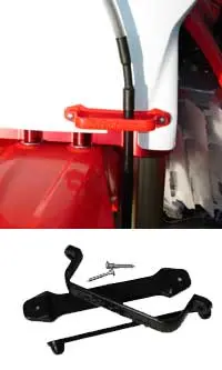 Ride Engineering - Front Brake Line Guide 1