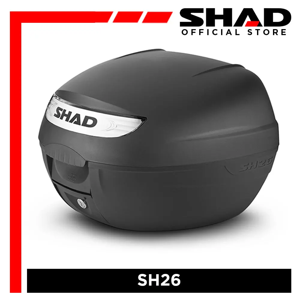 Shad Motorcycle Box Sh26 Black 1