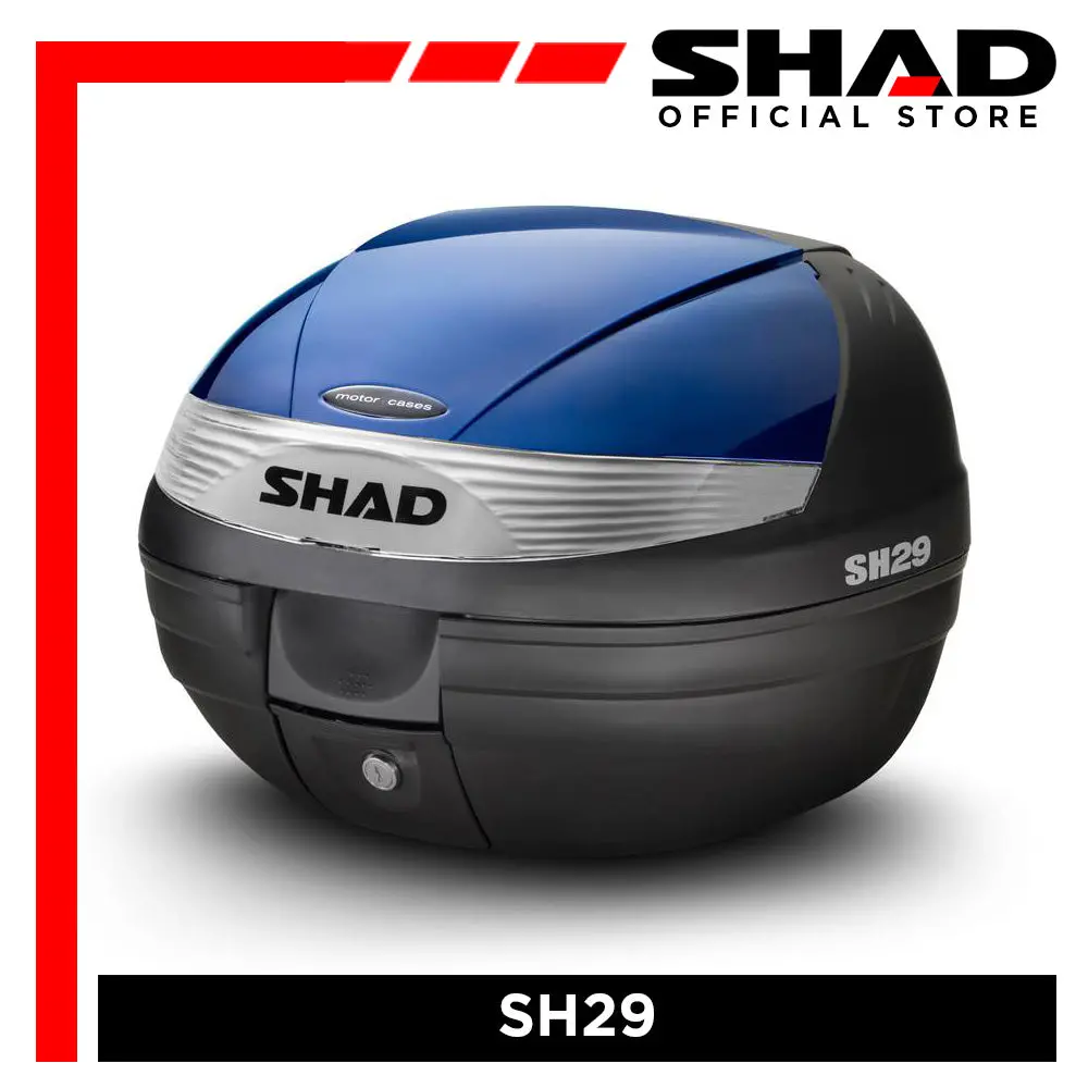 Shad Motorcycle Box Sh29 Black/Blue 1