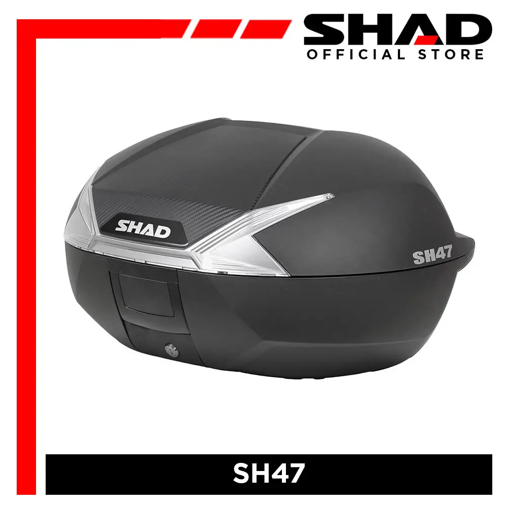 Shad Motorcycle Box Sh47 Black 1