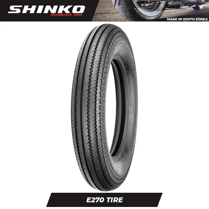 Shinko Motorcycle Tire Super Classic E270 5.00-16 B Tt 2