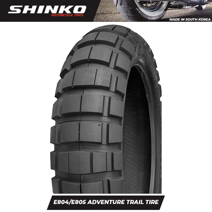 Shinko Motorcycle Tire E805 Reflective 140/80-17 R Tt 2
