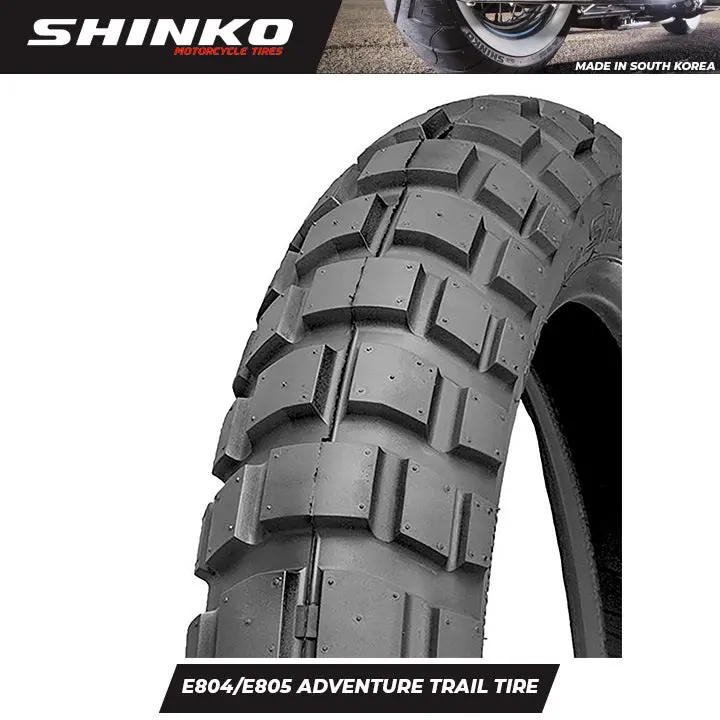 Shinko Motorcycle Tires Dual Sport E805 130/80-17 Rear Tl 1