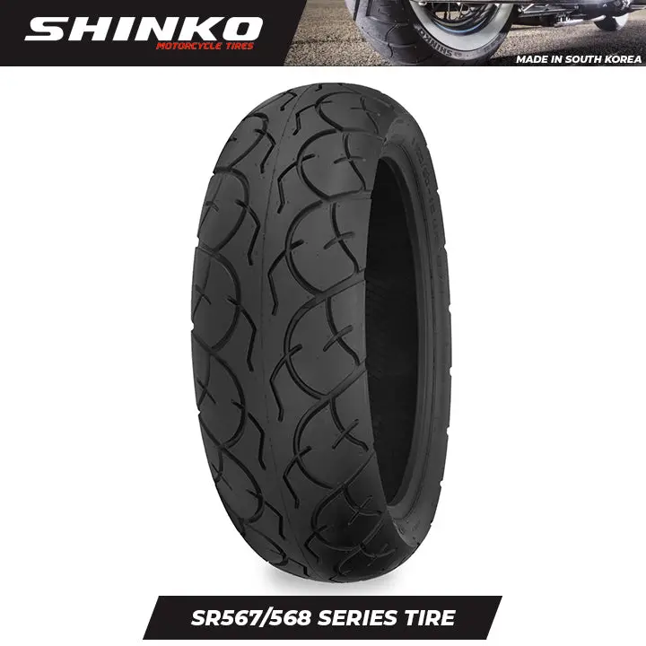 Shinko Motorcycle Tire Sr567 Scooter 110/90-13 F Tl 2