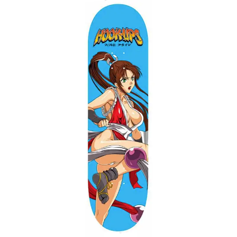 Hook-Ups 8.38" X 32.25" Ninja Warrior Skateboard Deck 1