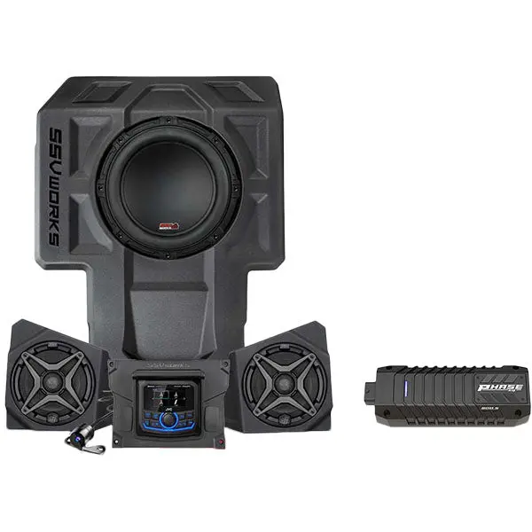 Ssv Works - 3 Speaker Kit Phase Eq W/ Jvc Controller (Kawasaki) 1