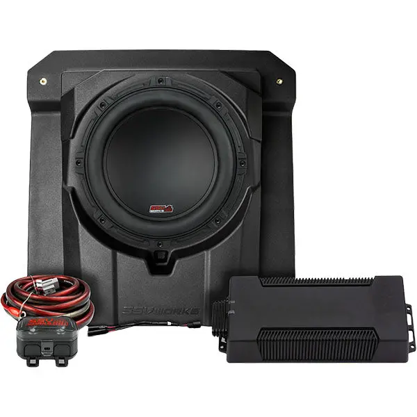 Ssv Works - Under Seat 10" Subwoofer W/ Amp (Can Am) 1
