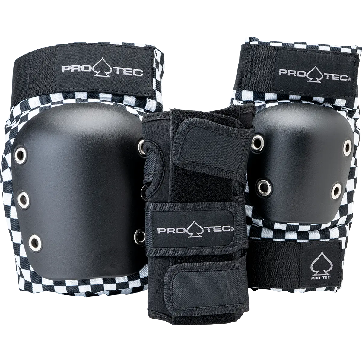 Protec - Junior Set (Checker | Butterfly Straps) 1