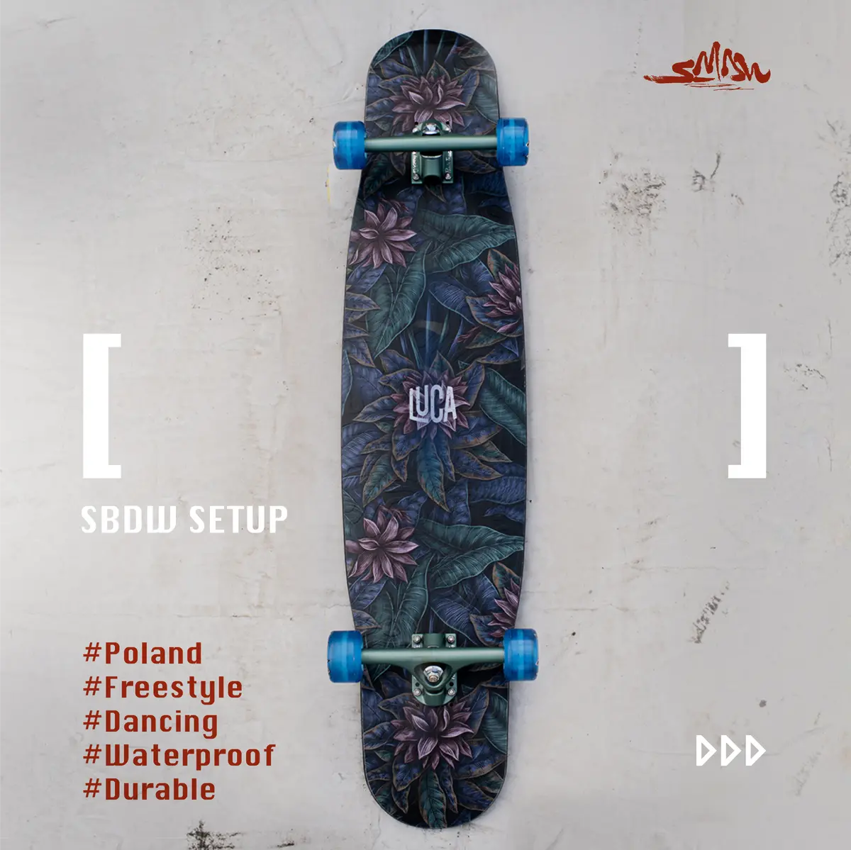 Luca - Ballar Mp(S) 41.3“【Freestyle Longboard Completes Setup】 1