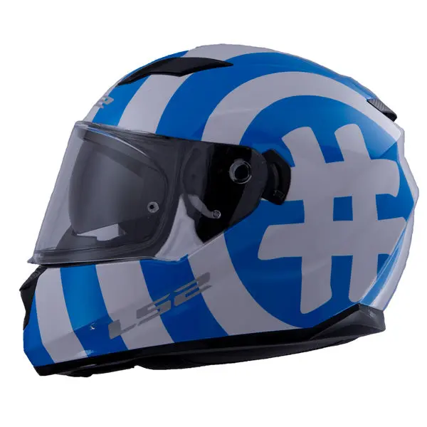 Ls2 - Ff320 Stream Hashtag Glow Helmet 1