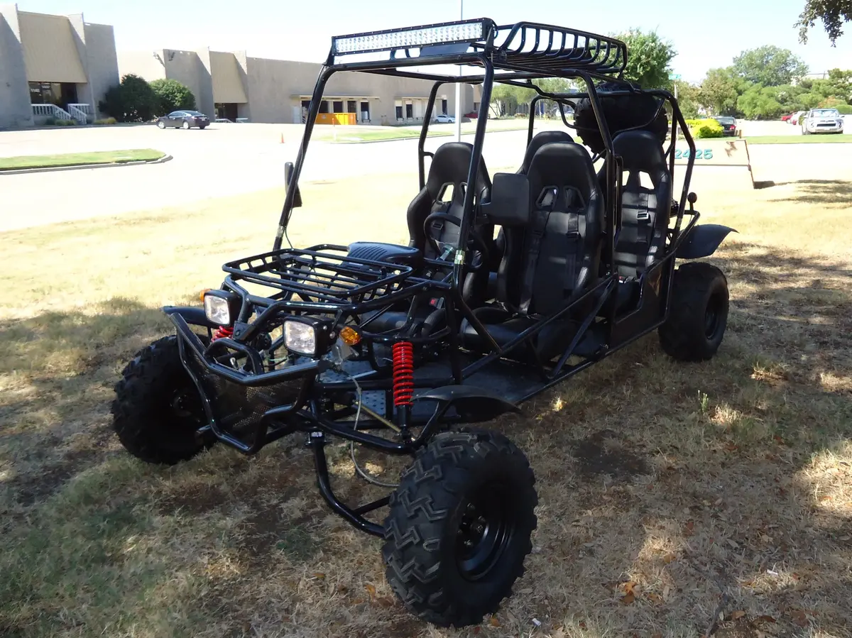 200Cc Venom Go-Kart | 4 Seater | Automatic Transmission + Reverse 1