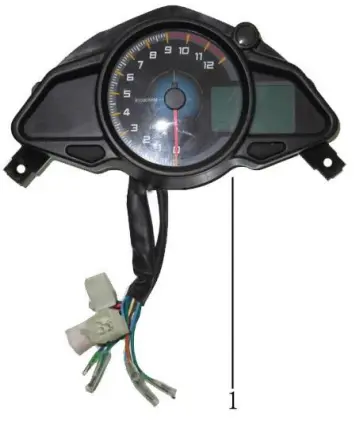 Lifan Kpr200 Motorcycle | Speedometer (Kpr200f02-01) 1