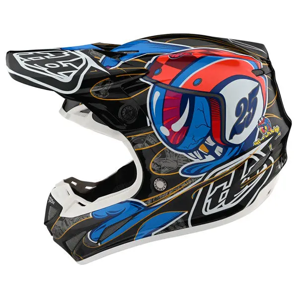 Troy Lee Designs - Se4 Carbon Eyeball Helmet 1