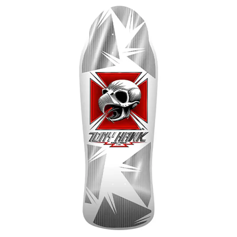 Powell Peralta Bones Brigade Series 17 Tony Hawk White Skateboard Deck 1