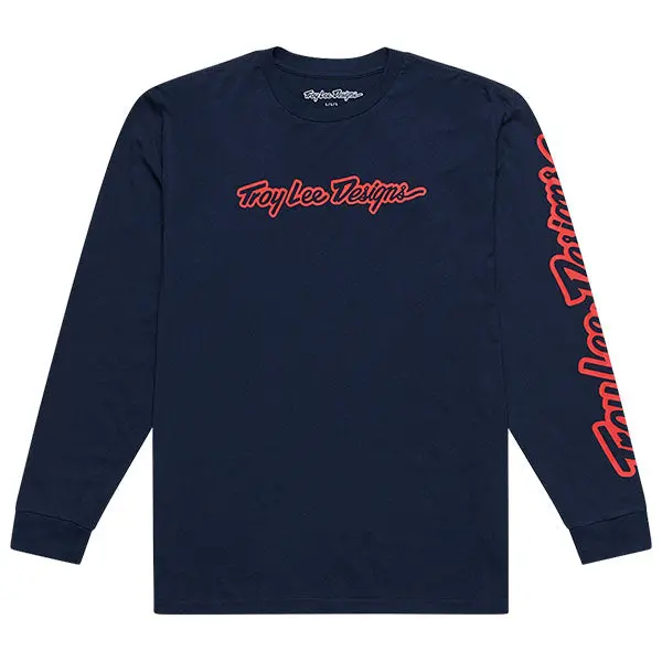 Troy Lee Designs - Signature Long Sleeve Tee 1