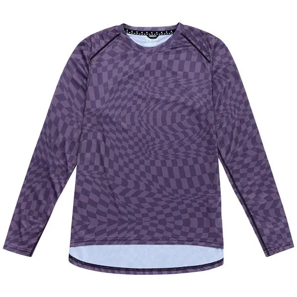 Troy Lee Designs - Lilium Twisted Checkers Long Sleeve Jersey (Mtb) (Womens) 1