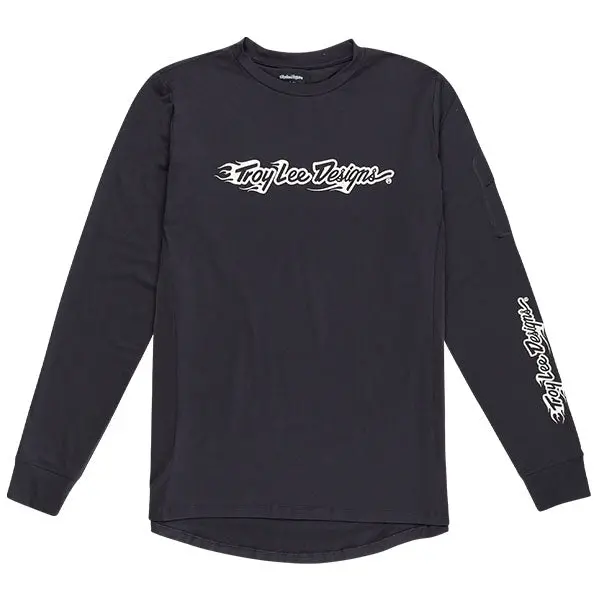 Troy Lee Designs - Ruckus Burn Out Long Sleeve Ride Tee (Mtb) 1