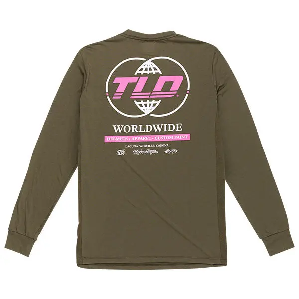 Troy Lee Designs - Skyline Worldwide Long Sleeve Ride Tee (Mtb) 2