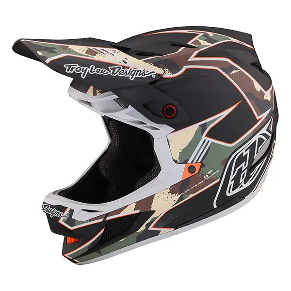 Troy Lee Designs - D4 Composite Matrix Camo Mips Helmet (Mtb) 1