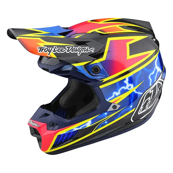 Troy Lee Designs - Se5 Carbon Lightning Helmet 9