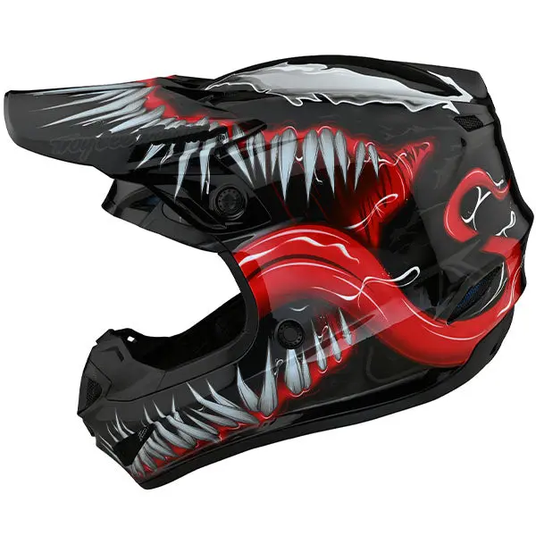 Troy Lee Designs - Le Se4 Polyacrylite Venom Helmet (Youth) 2