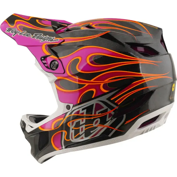 Troy Lee Designs - D4 Carbon Torched Mips Helmet (Mtb) 3