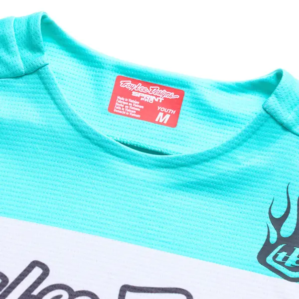 Troy Lee Designs - Sprint Pro Yo Moto Long Sleeve Jersey (Mtb) (Youth) 5