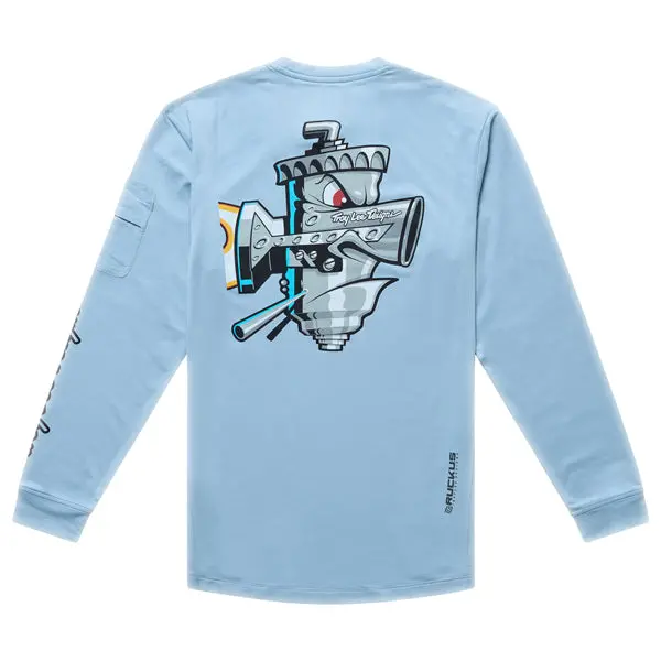 Troy Lee Designs - Ruckus Carbs Long Sleeve Ride Tee (Mtb) (Youth) 2