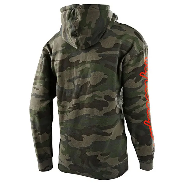 Troy Lee Designs - Cropped Badge Camo Pullover Hoodie 2