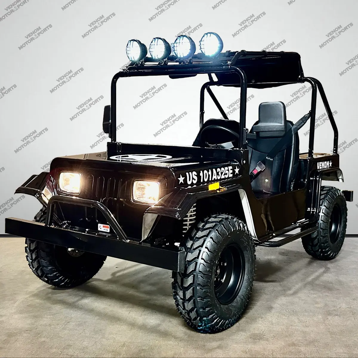 Venom 200Cc Mini Jeep | Willys Edition | Full-Size | Automatic 1